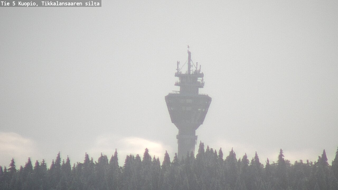 Weather Camera Image Väg 5 Kuopio, Tikkalansaari, Kuopio, Pohjois-Savo