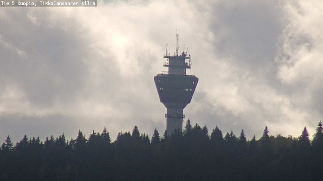 Weather Camera Image Väg 5 Kuopio, Tikkalansaari, Kuopio, Pohjois-Savo