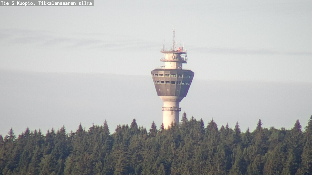 Weather Camera Image Väg 5 Kuopio, Tikkalansaari, Kuopio, Pohjois-Savo