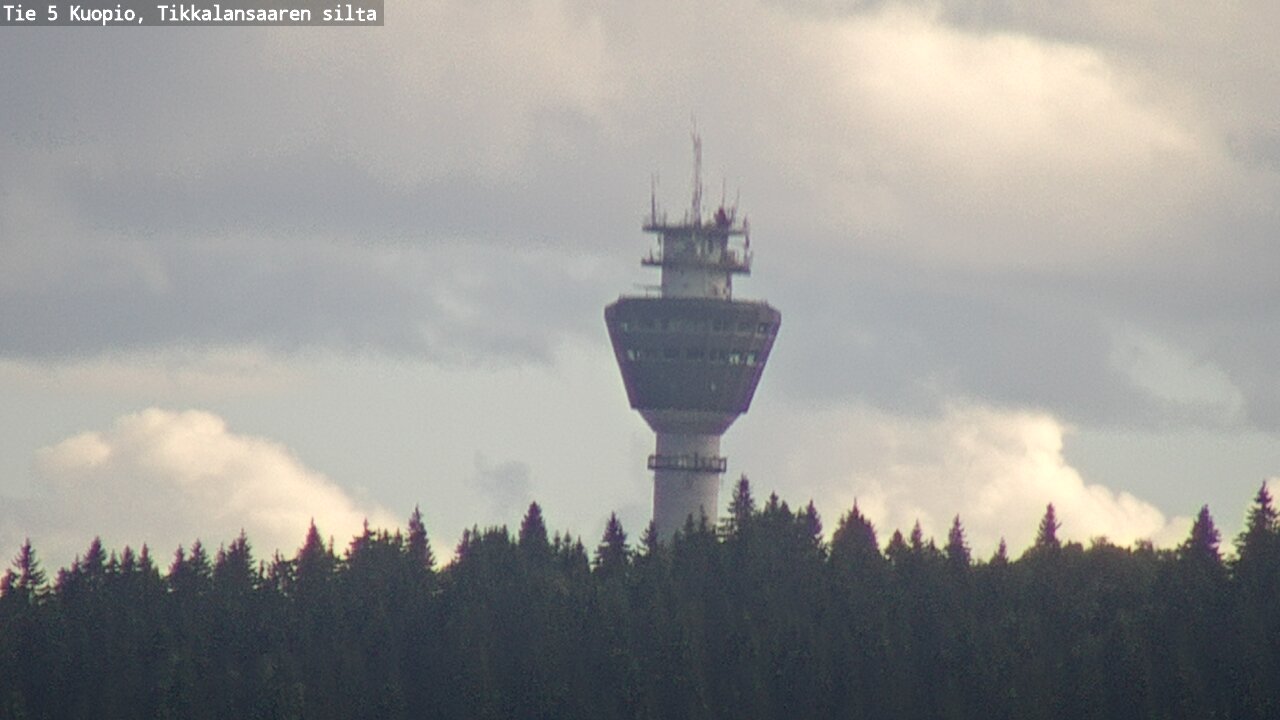 Weather Camera Image Väg 5 Kuopio, Tikkalansaari, Kuopio, Pohjois-Savo