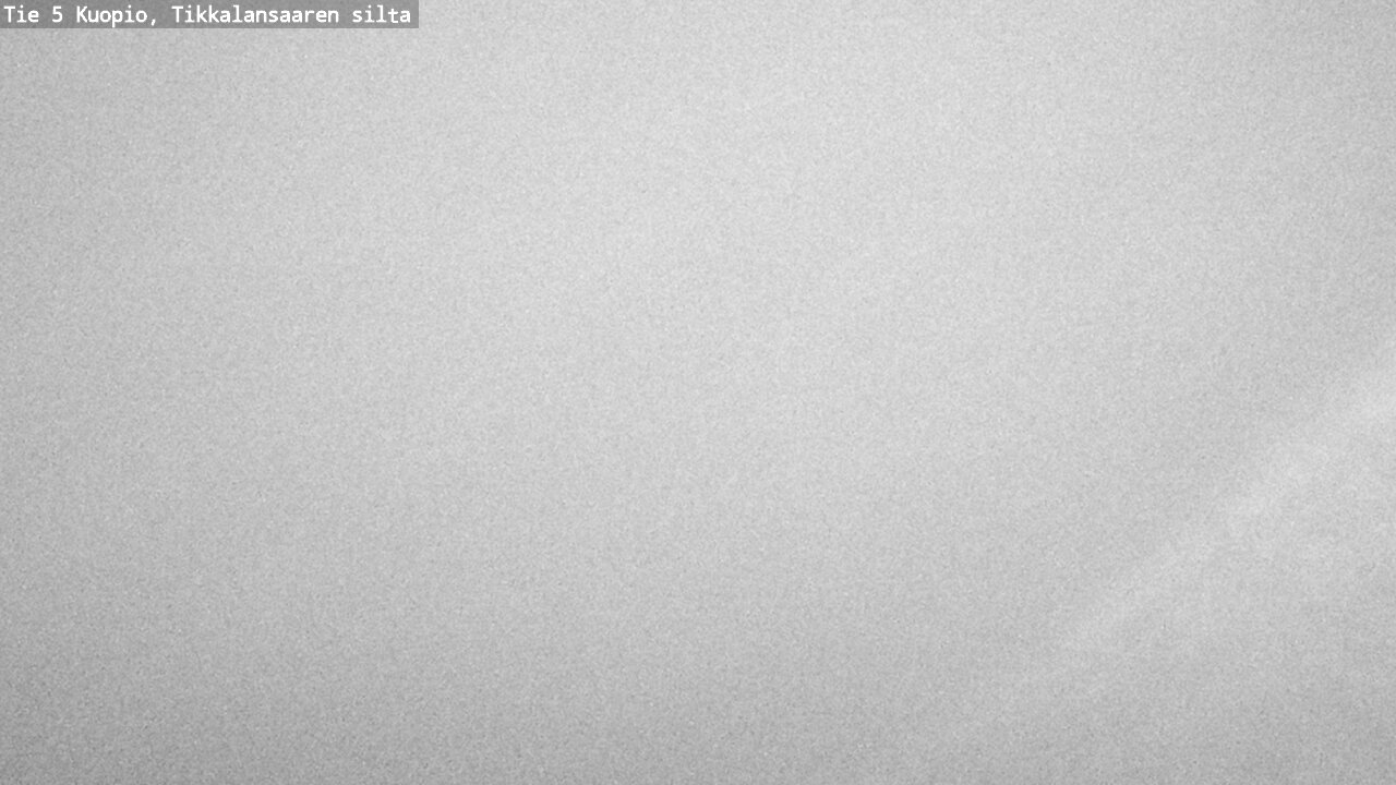 Weather Camera Image Road 5 Kuopio, Tikkalansaari, Kuopio, Pohjois-Savo
