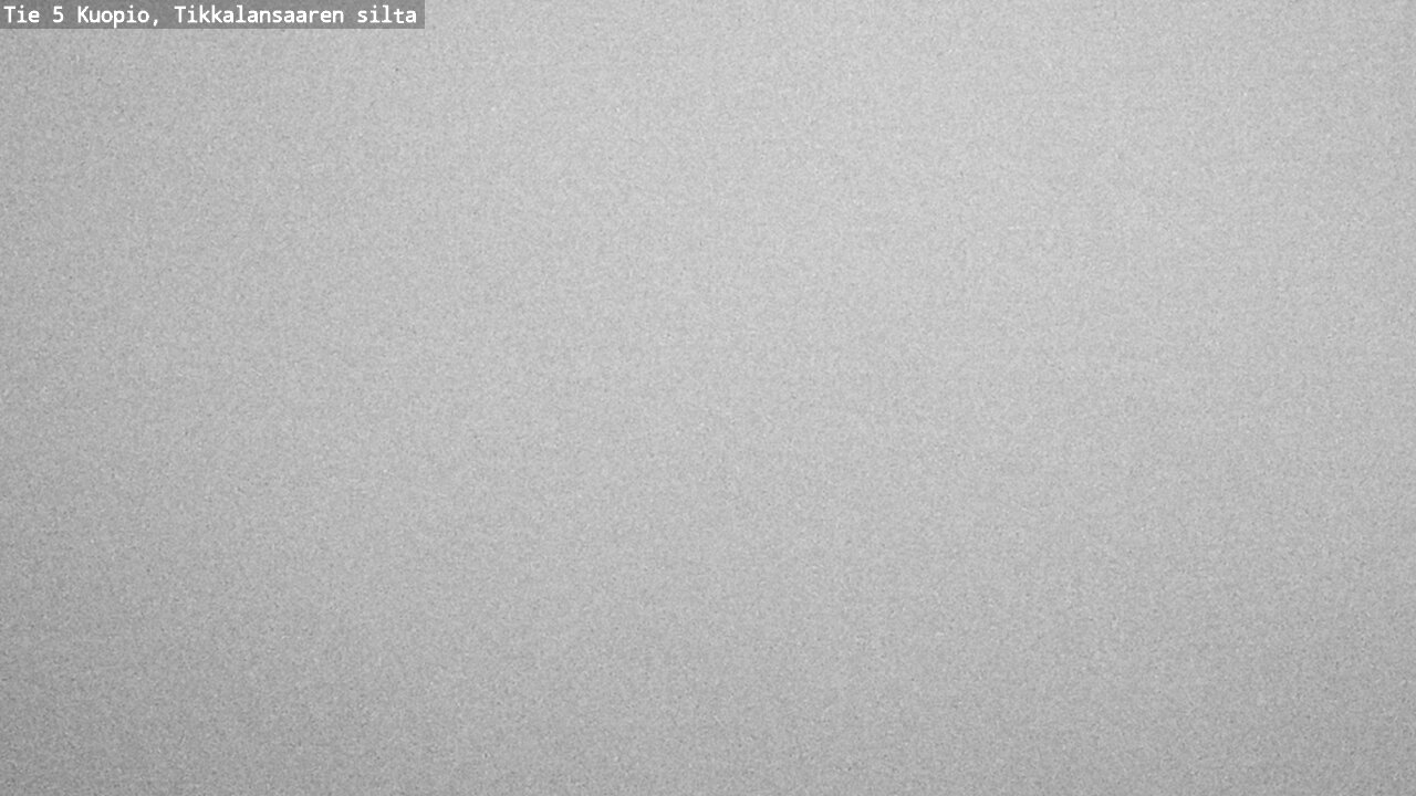 Weather Camera Image Road 5 Kuopio, Tikkalansaari, Kuopio, Pohjois-Savo