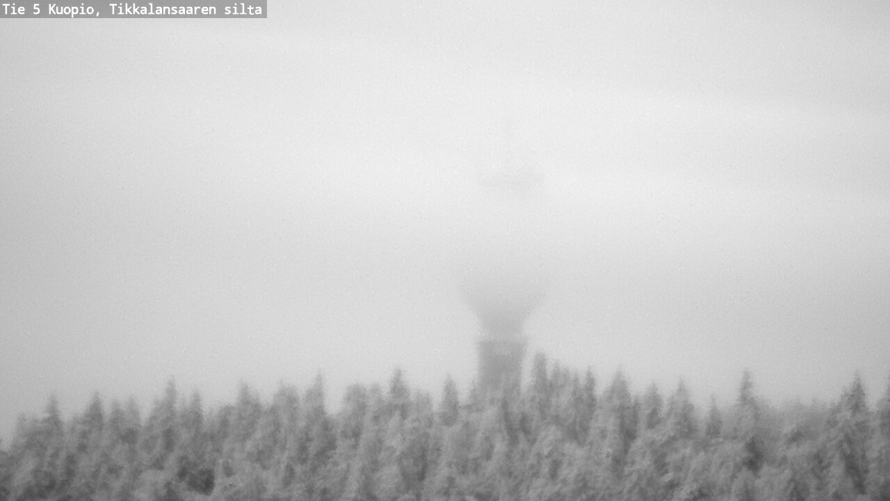 Weather Camera Image Väg 5 Kuopio, Tikkalansaari, Kuopio, Pohjois-Savo