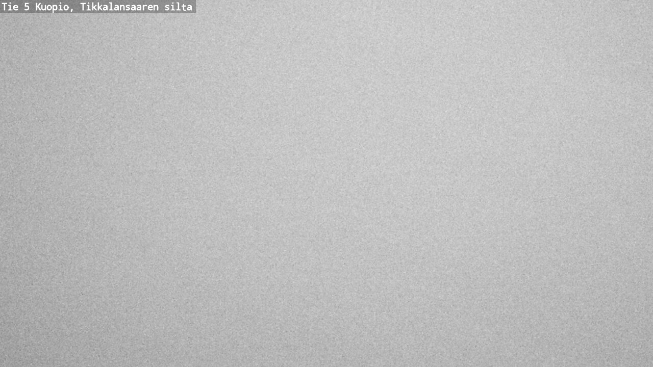 Weather Camera Image Road 5 Kuopio, Tikkalansaari, Kuopio, Pohjois-Savo