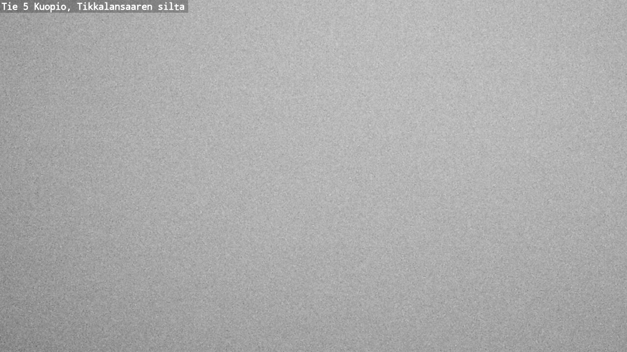 Weather Camera Image Road 5 Kuopio, Tikkalansaari, Kuopio, Pohjois-Savo