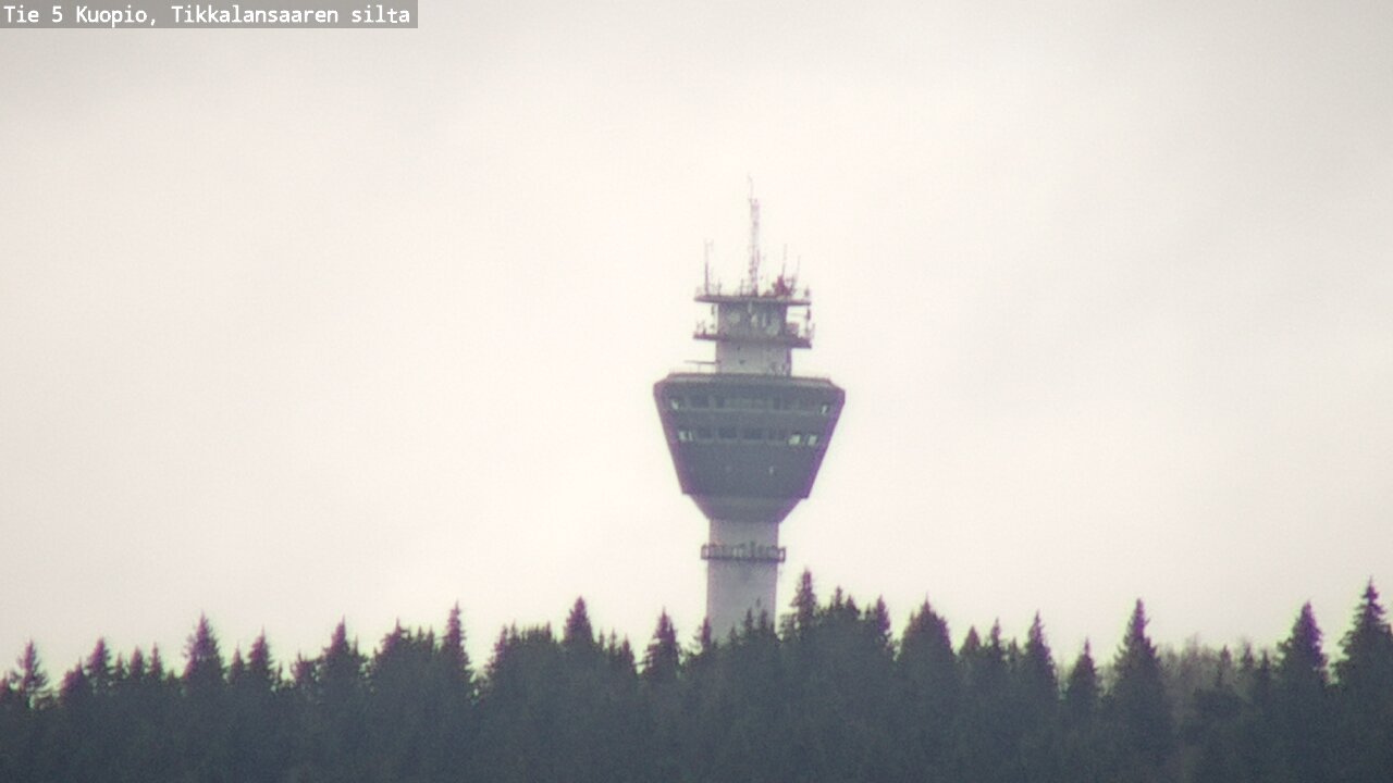 Weather Camera Image Väg 5 Kuopio, Tikkalansaari, Kuopio, Pohjois-Savo