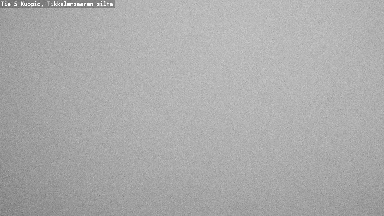 Weather Camera Image Road 5 Kuopio, Tikkalansaari, Kuopio, Pohjois-Savo