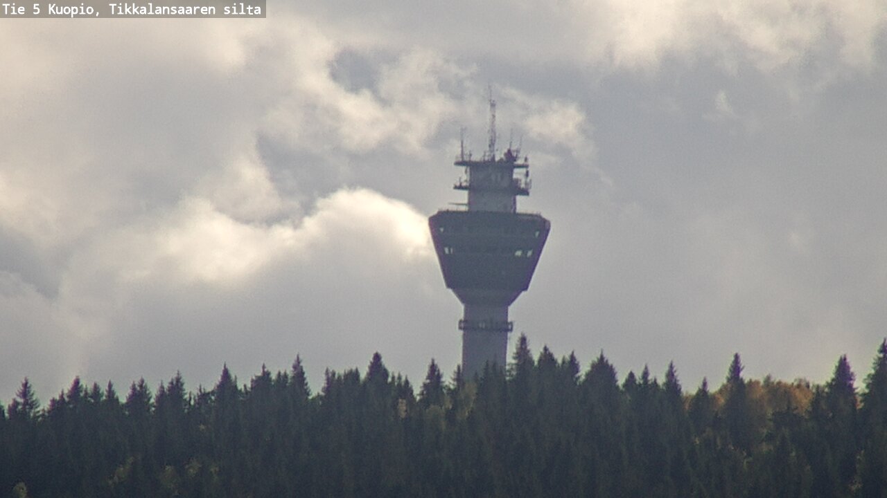 Weather Camera Image Väg 5 Kuopio, Tikkalansaari, Kuopio, Pohjois-Savo