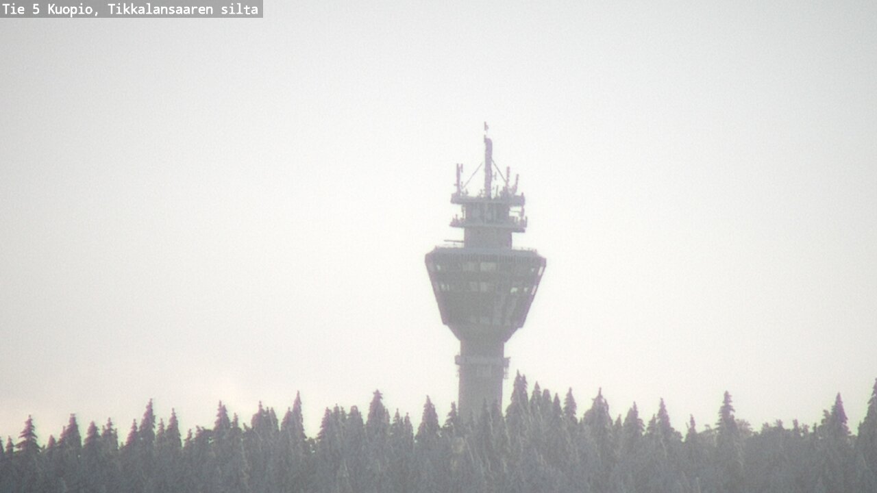 Weather Camera Image Väg 5 Kuopio, Tikkalansaari, Kuopio, Pohjois-Savo