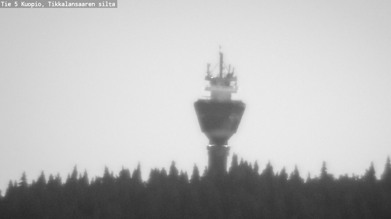 Weather Camera Image Väg 5 Kuopio, Tikkalansaari, Kuopio, Pohjois-Savo