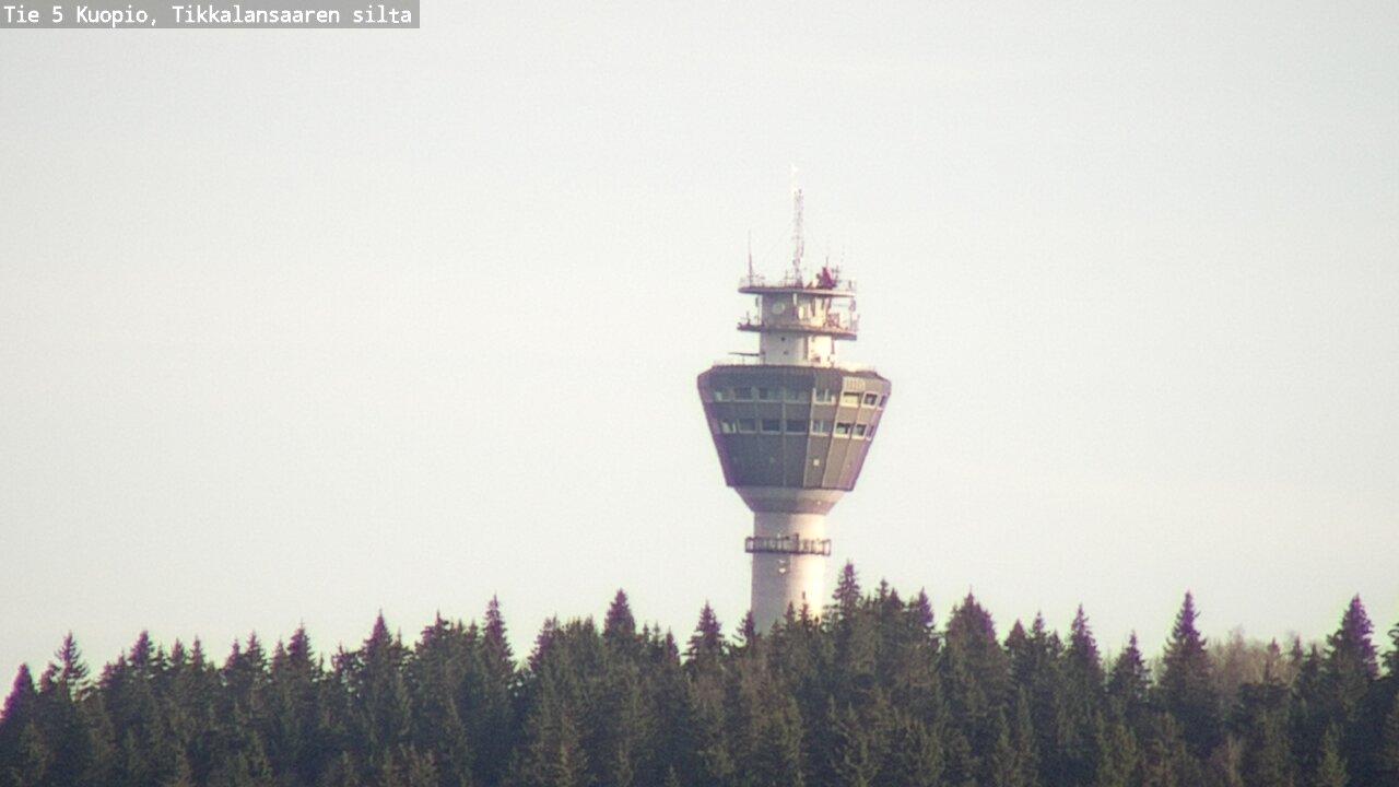 Weather Camera Image Väg 5 Kuopio, Tikkalansaari, Kuopio, Pohjois-Savo