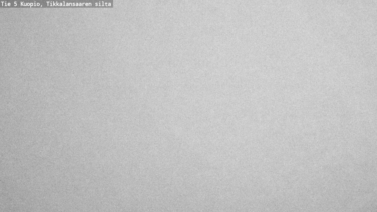Weather Camera Image Väg 5 Kuopio, Tikkalansaari, Kuopio, Pohjois-Savo