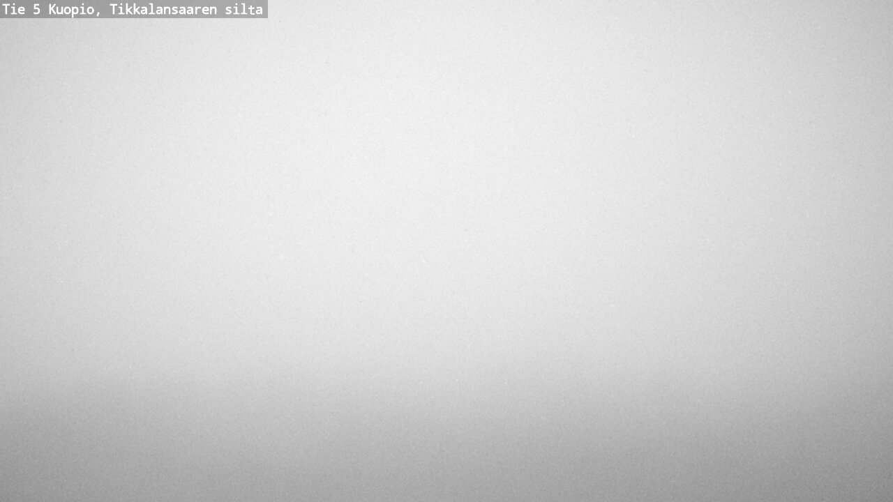 Weather Camera Image Road 5 Kuopio, Tikkalansaari, Kuopio, Pohjois-Savo