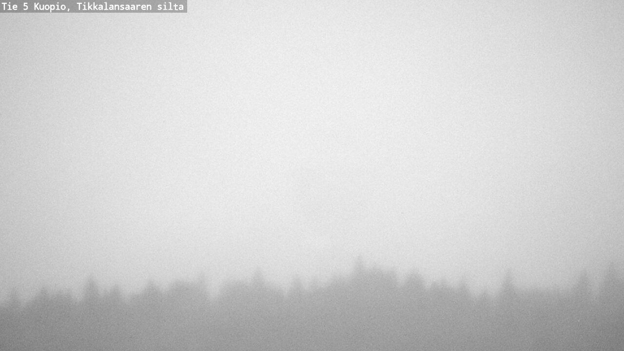 Weather Camera Image Väg 5 Kuopio, Tikkalansaari, Kuopio, Pohjois-Savo