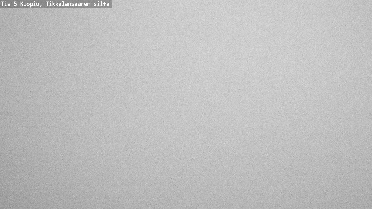 Weather Camera Image Road 5 Kuopio, Tikkalansaari, Kuopio, Pohjois-Savo