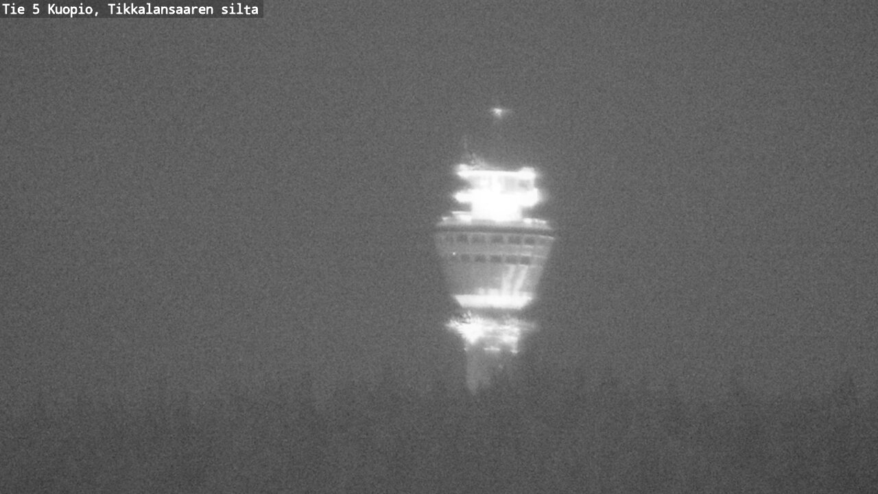 Weather Camera Image Väg 5 Kuopio, Tikkalansaari, Kuopio, Pohjois-Savo