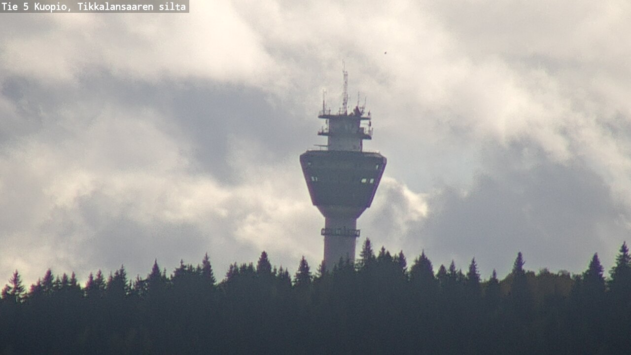 Weather Camera Image Väg 5 Kuopio, Tikkalansaari, Kuopio, Pohjois-Savo