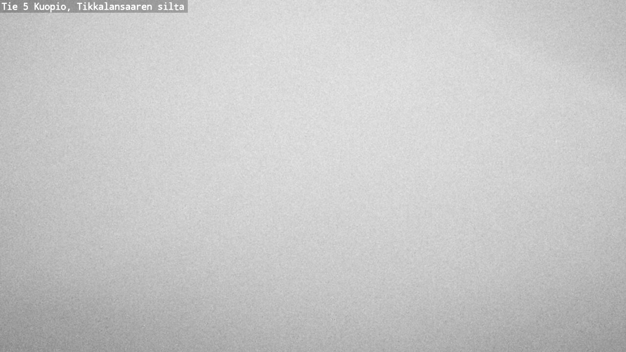 Weather Camera Image Road 5 Kuopio, Tikkalansaari, Kuopio, Pohjois-Savo
