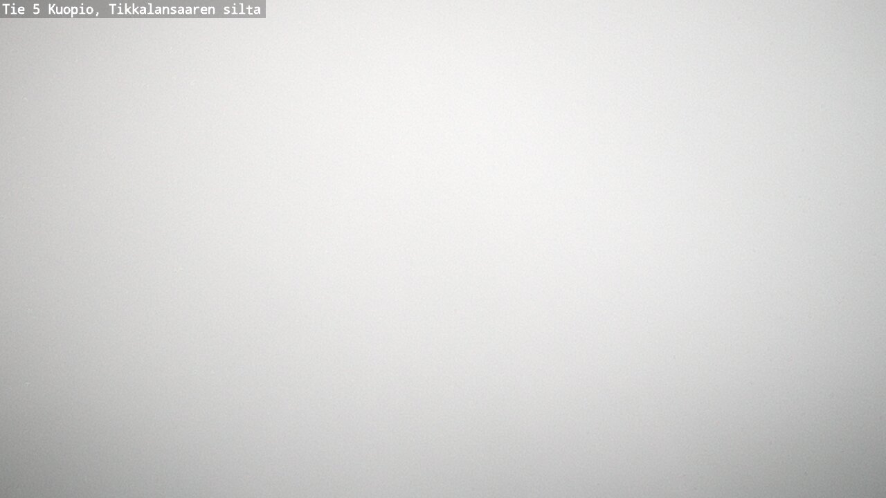 Weather Camera Image Väg 5 Kuopio, Tikkalansaari, Kuopio, Pohjois-Savo