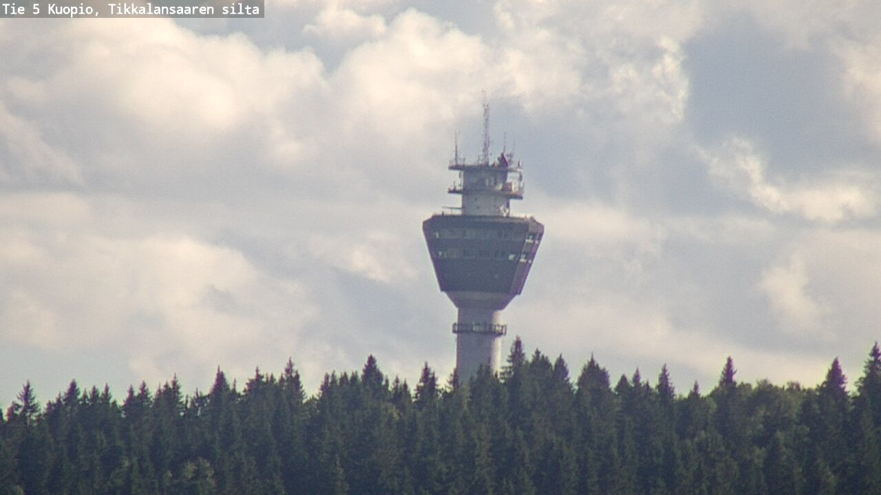 Weather Camera Image Väg 5 Kuopio, Tikkalansaari, Kuopio, Pohjois-Savo