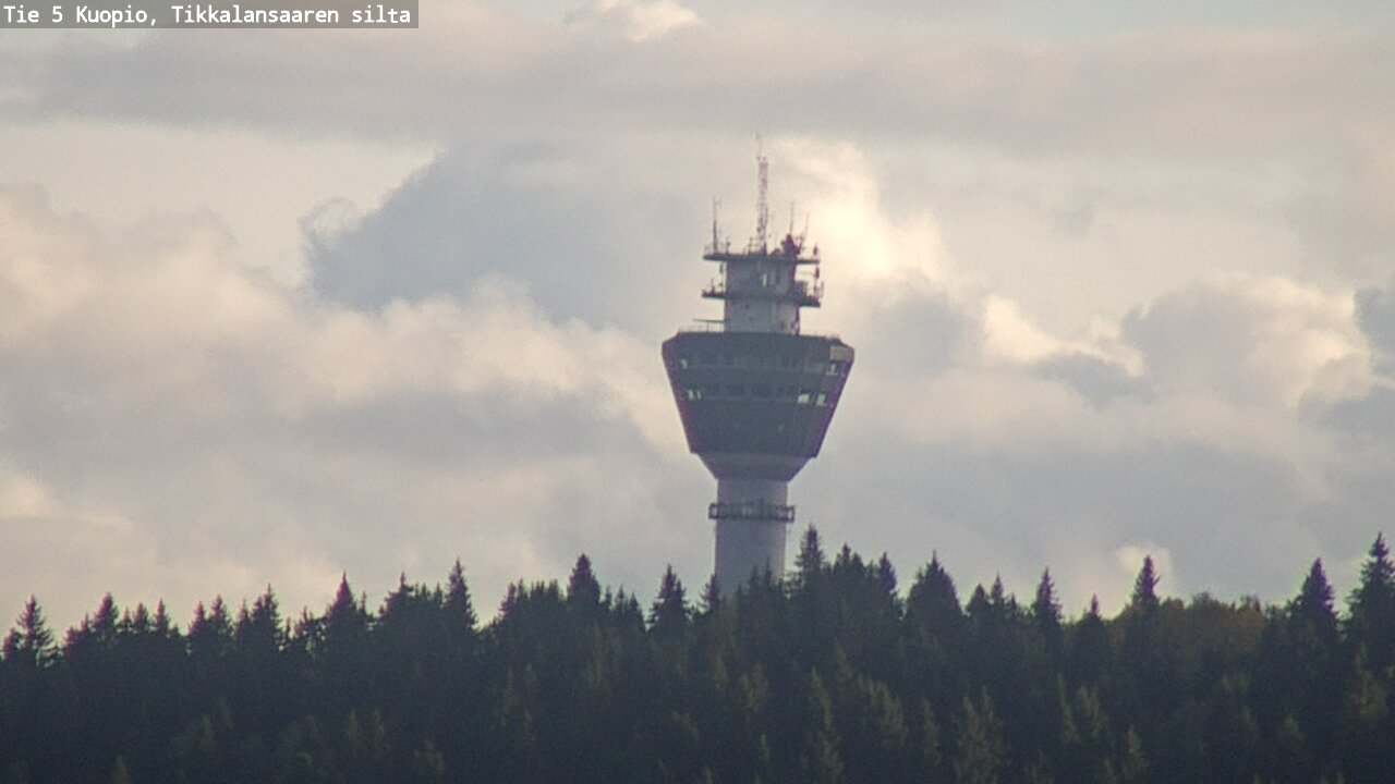 Weather Camera Image Väg 5 Kuopio, Tikkalansaari, Kuopio, Pohjois-Savo