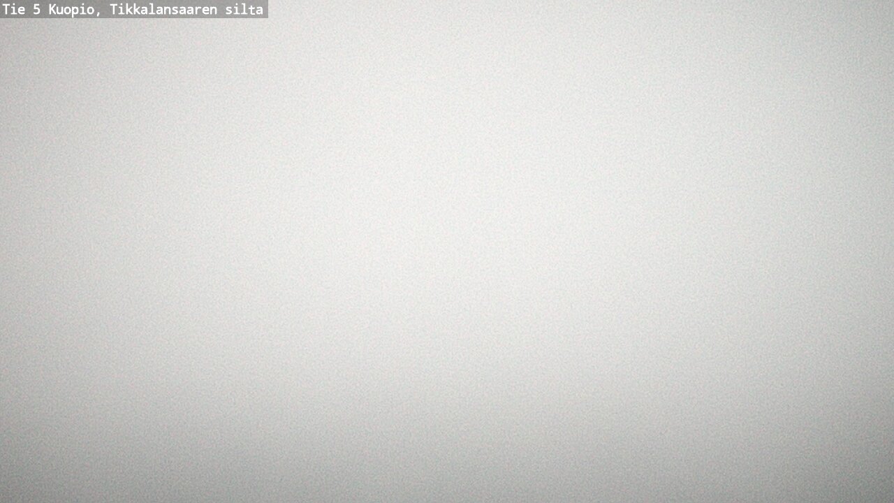 Weather Camera Image Väg 5 Kuopio, Tikkalansaari, Kuopio, Pohjois-Savo