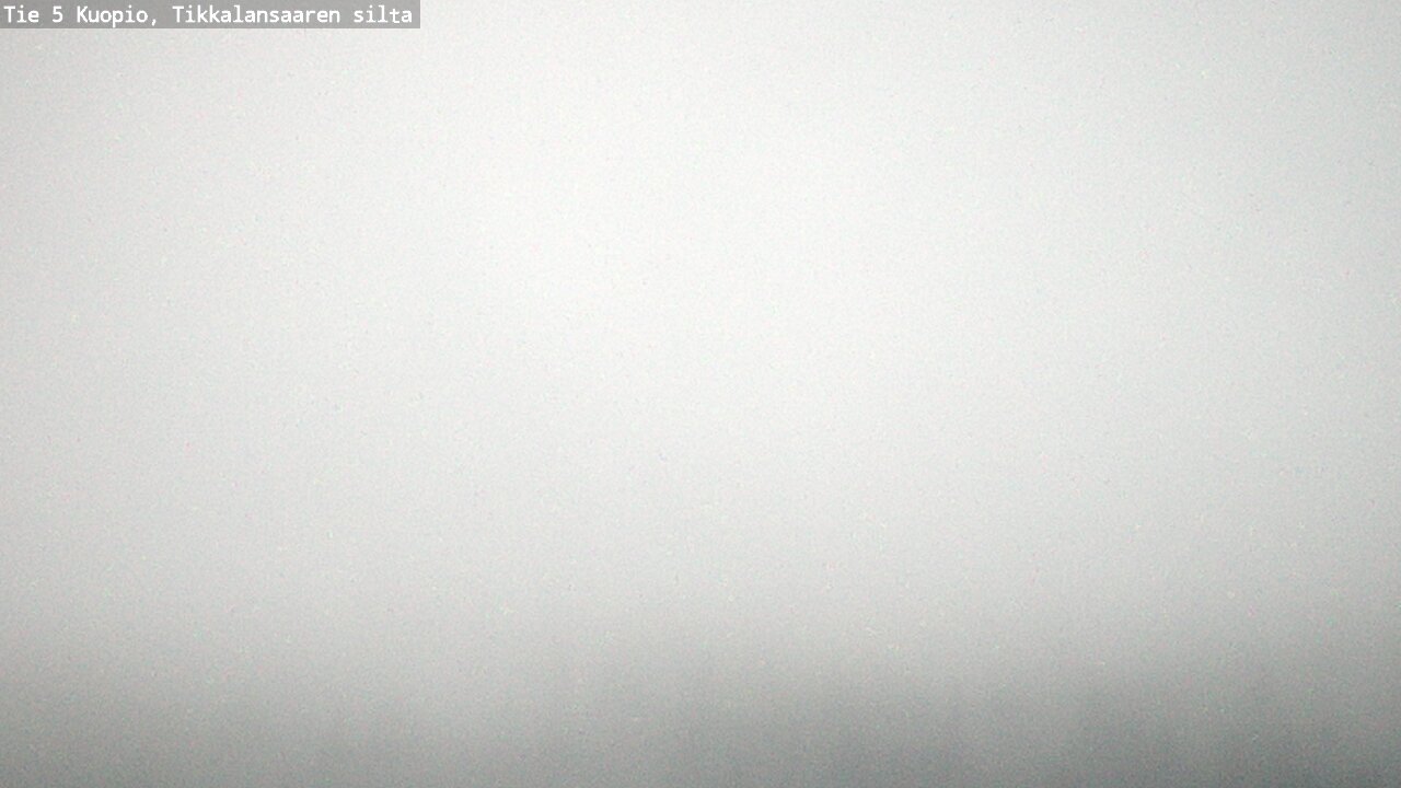 Weather Camera Image Road 5 Kuopio, Tikkalansaari, Kuopio, Pohjois-Savo