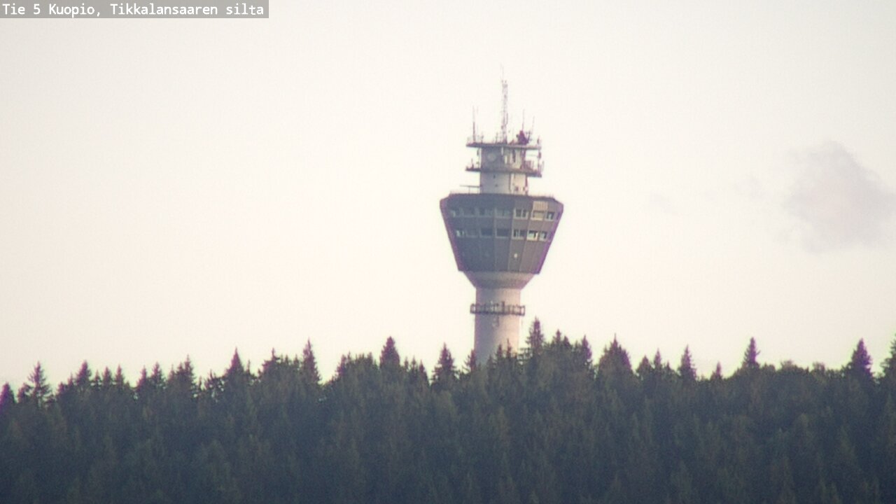 Weather Camera Image Väg 5 Kuopio, Tikkalansaari, Kuopio, Pohjois-Savo