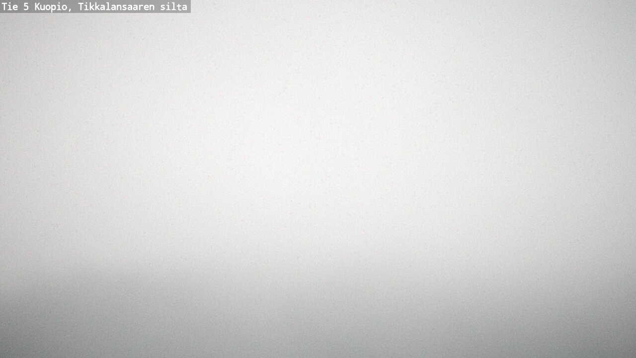 Weather Camera Image Väg 5 Kuopio, Tikkalansaari, Kuopio, Pohjois-Savo