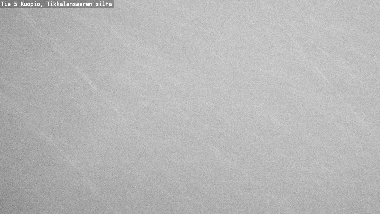 Weather Camera Image Road 5 Kuopio, Tikkalansaari, Kuopio, Pohjois-Savo