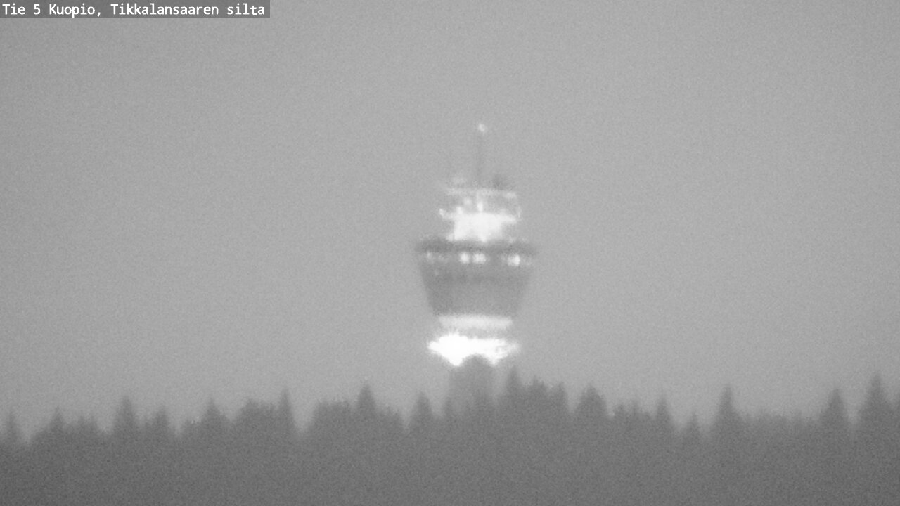 Weather Camera Image Väg 5 Kuopio, Tikkalansaari, Kuopio, Pohjois-Savo