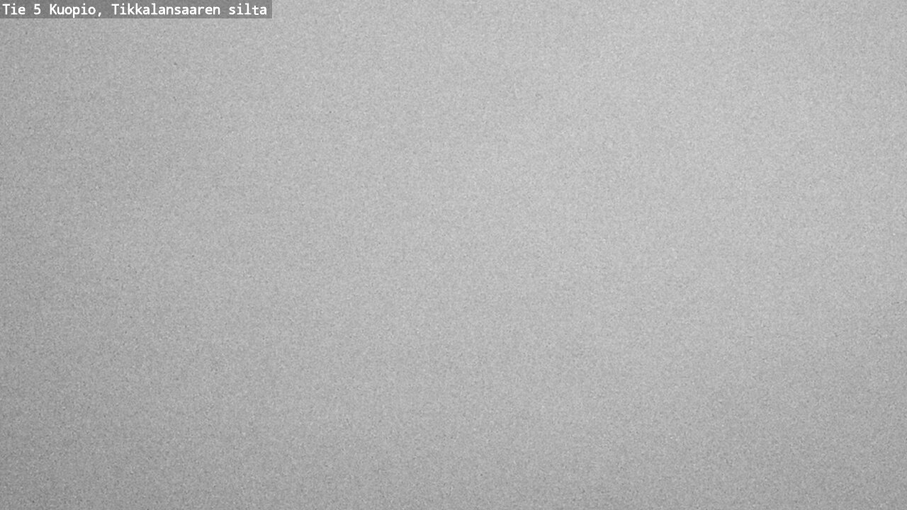 Weather Camera Image Road 5 Kuopio, Tikkalansaari, Kuopio, Pohjois-Savo