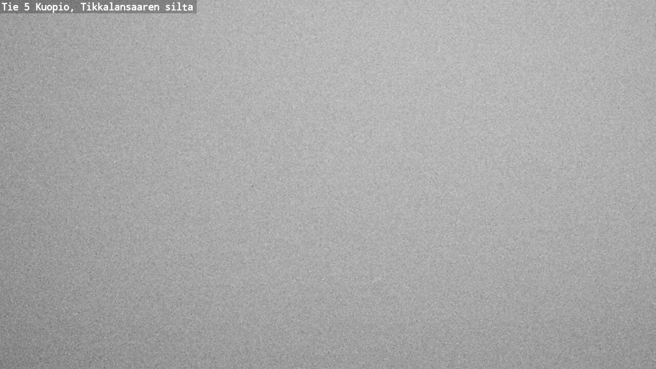 Weather Camera Image Road 5 Kuopio, Tikkalansaari, Kuopio, Pohjois-Savo