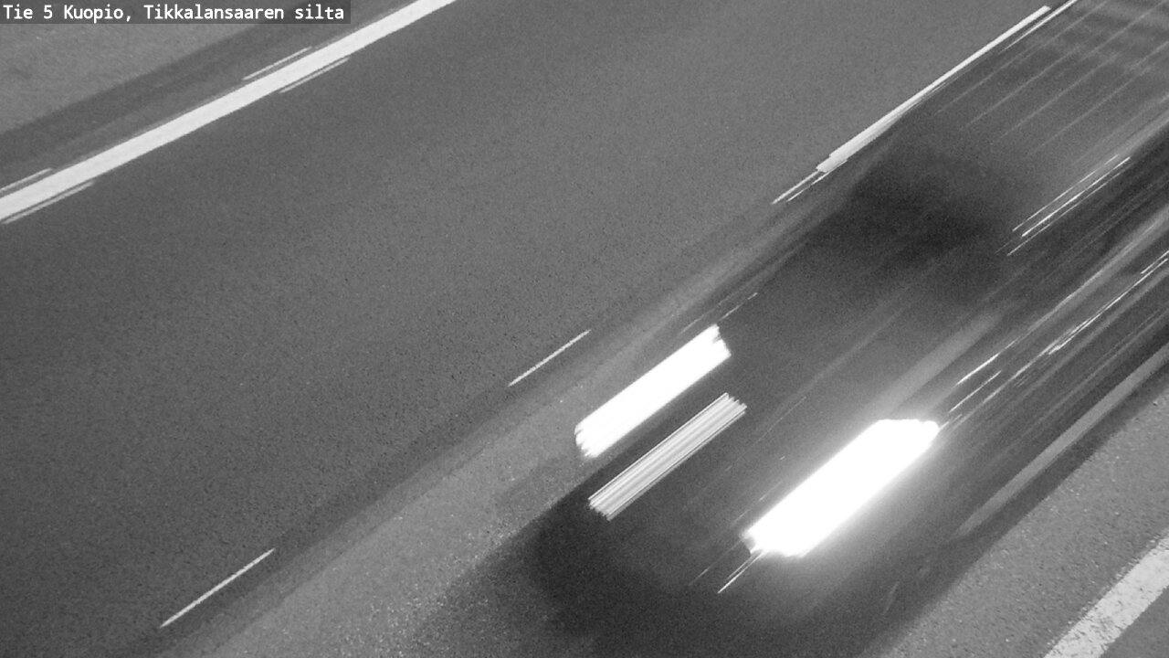 Weather Camera Image Väg 5 Kuopio, Tikkalansaari, Kuopio, Pohjois-Savo