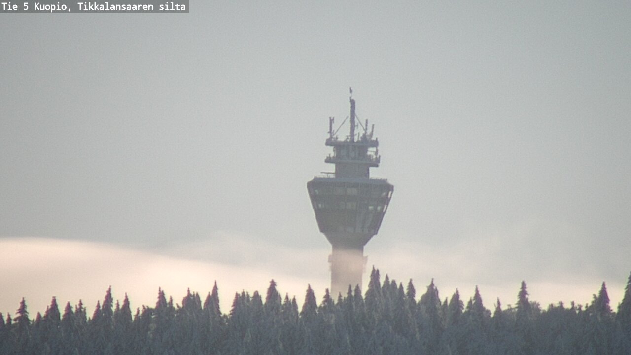 Weather Camera Image Väg 5 Kuopio, Tikkalansaari, Kuopio, Pohjois-Savo
