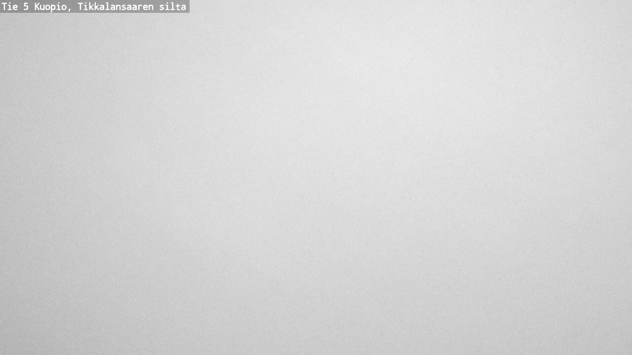 Weather Camera Image Väg 5 Kuopio, Tikkalansaari, Kuopio, Pohjois-Savo