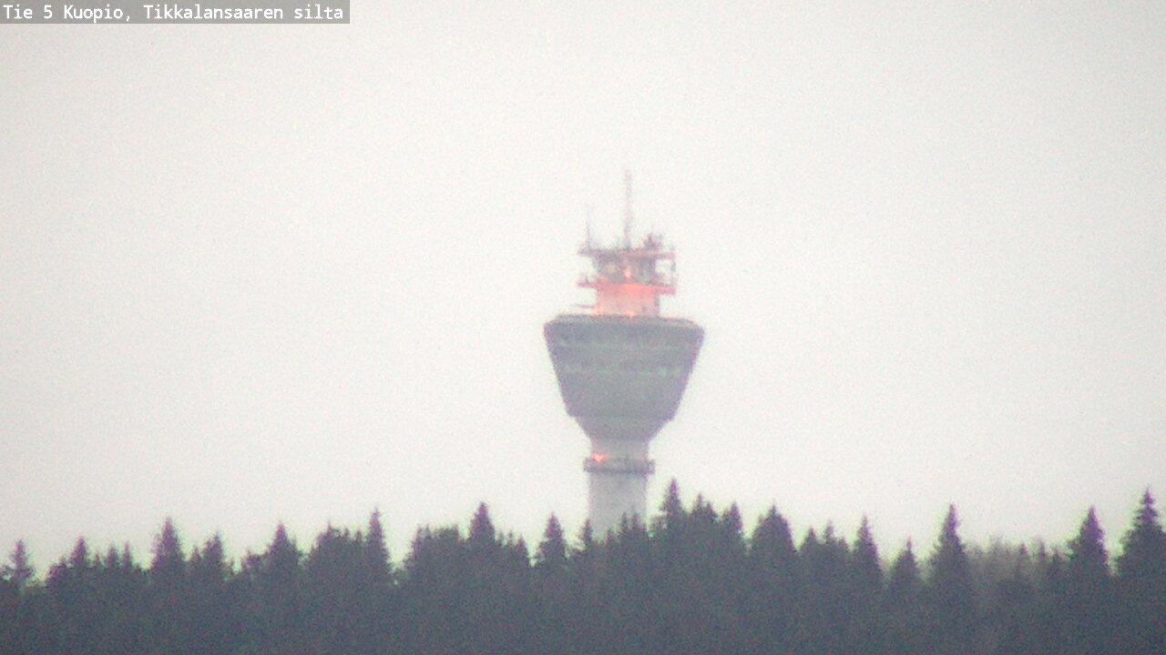 Weather Camera Image Väg 5 Kuopio, Tikkalansaari, Kuopio, Pohjois-Savo