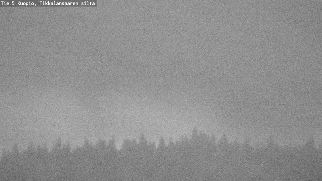 Weather Camera Image Väg 5 Kuopio, Tikkalansaari, Kuopio, Pohjois-Savo