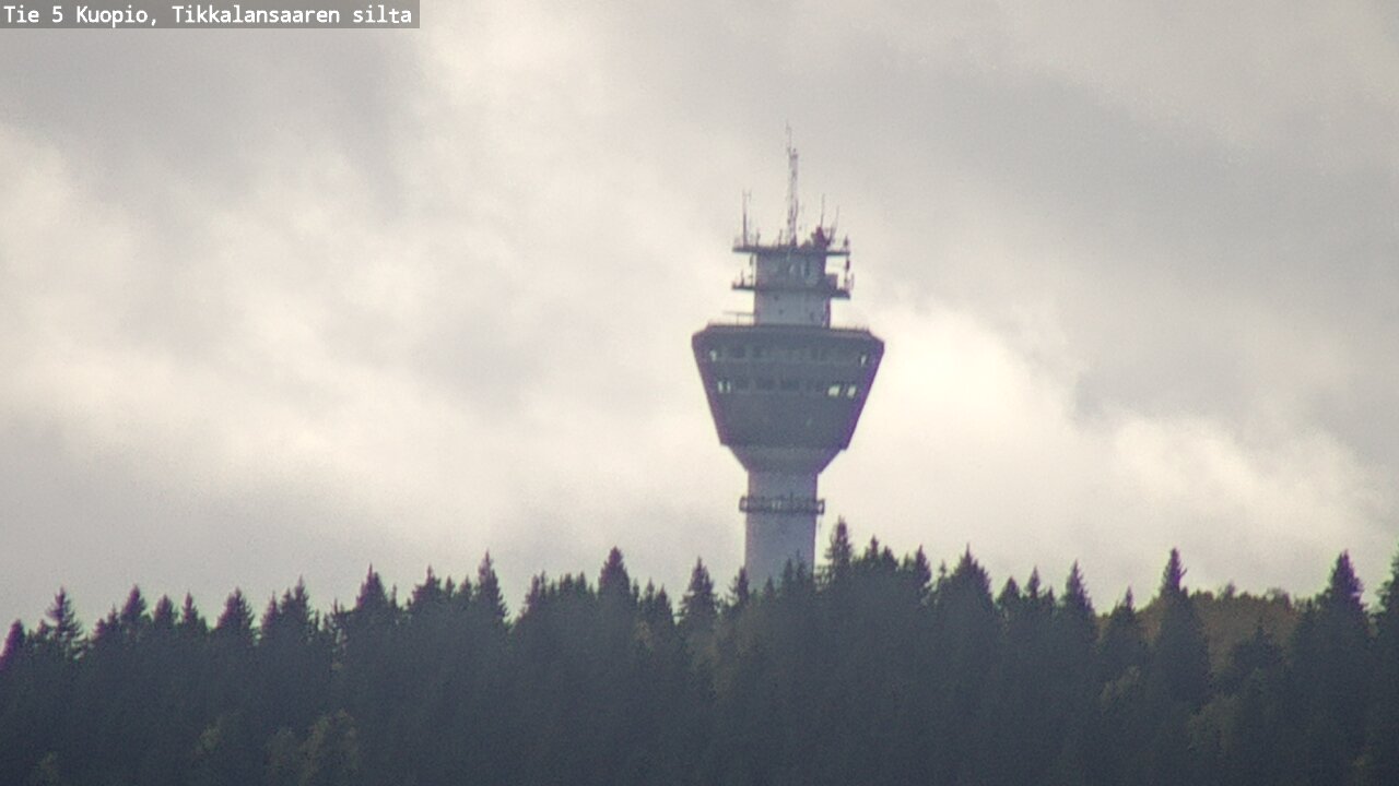 Weather Camera Image Väg 5 Kuopio, Tikkalansaari, Kuopio, Pohjois-Savo