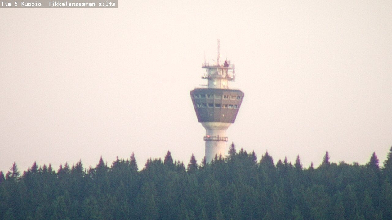 Weather Camera Image Väg 5 Kuopio, Tikkalansaari, Kuopio, Pohjois-Savo