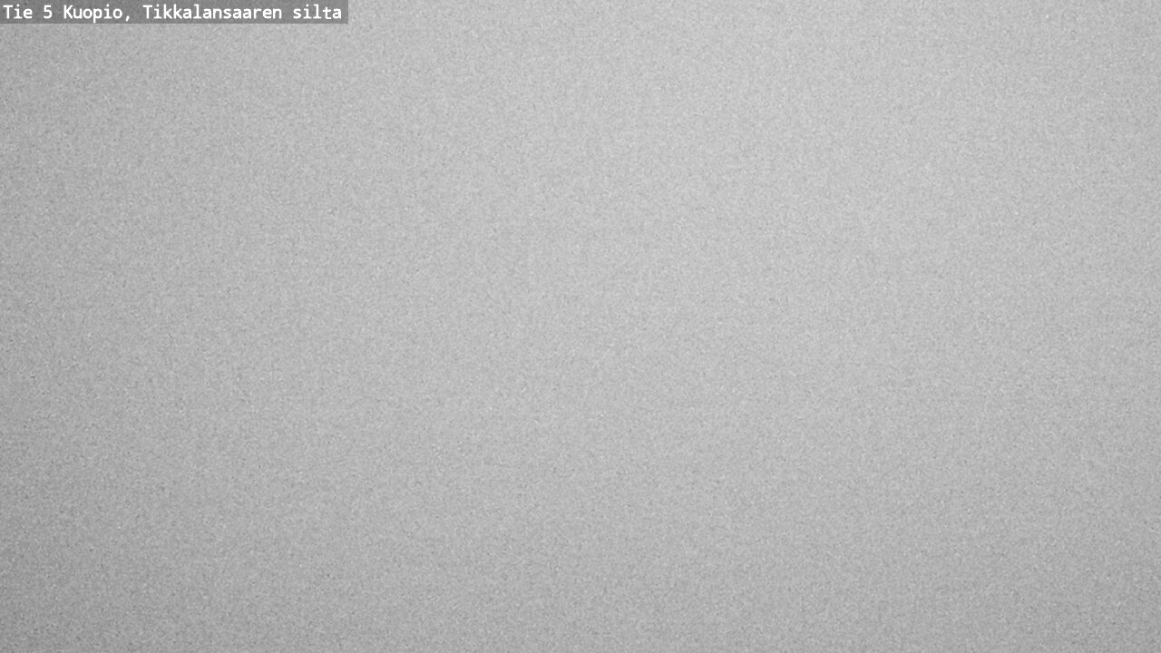 Weather Camera Image Road 5 Kuopio, Tikkalansaari, Kuopio, Pohjois-Savo