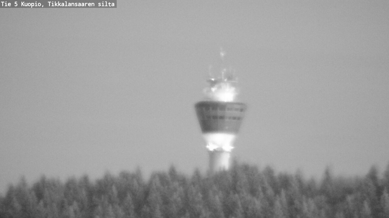 Weather Camera Image Väg 5 Kuopio, Tikkalansaari, Kuopio, Pohjois-Savo
