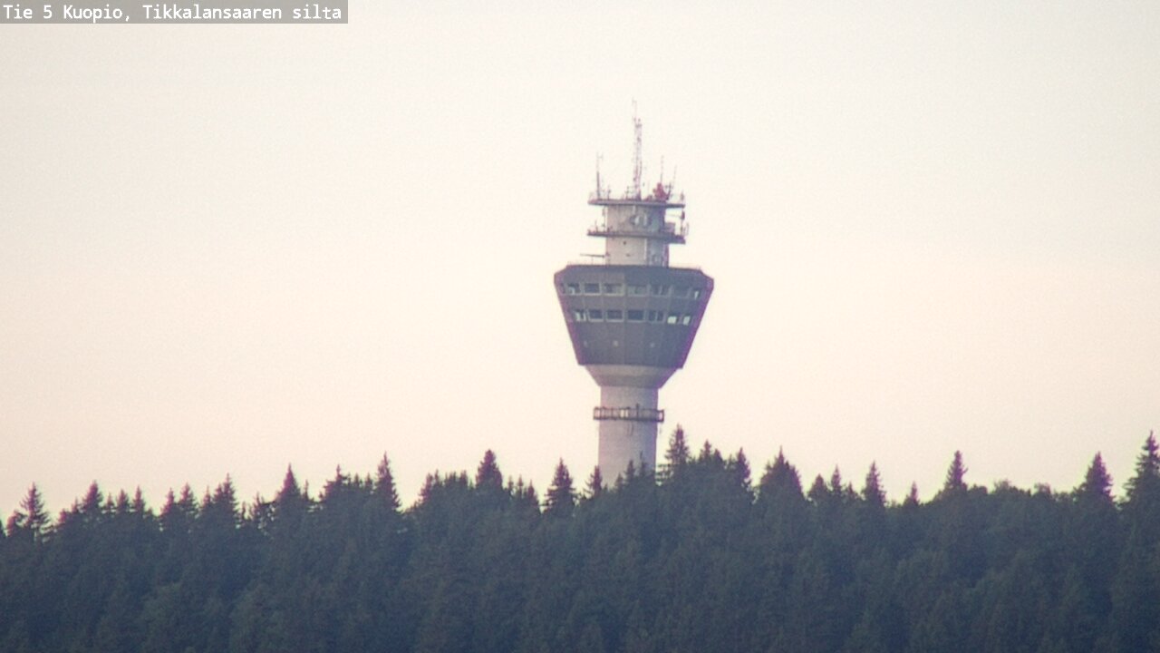 Weather Camera Image Väg 5 Kuopio, Tikkalansaari, Kuopio, Pohjois-Savo
