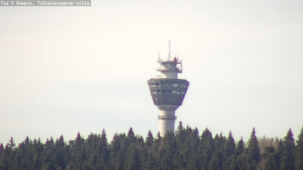 Weather Camera Image Väg 5 Kuopio, Tikkalansaari, Kuopio, Pohjois-Savo