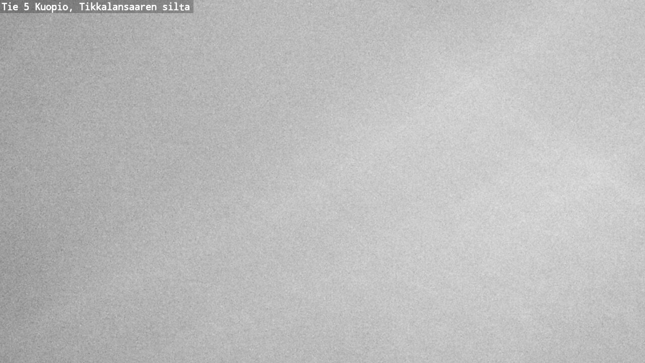 Weather Camera Image Road 5 Kuopio, Tikkalansaari, Kuopio, Pohjois-Savo