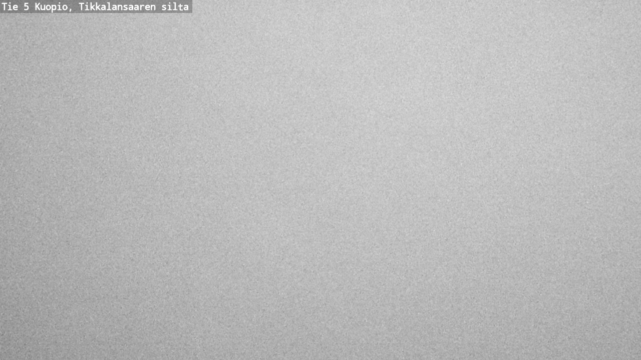 Weather Camera Image Road 5 Kuopio, Tikkalansaari, Kuopio, Pohjois-Savo
