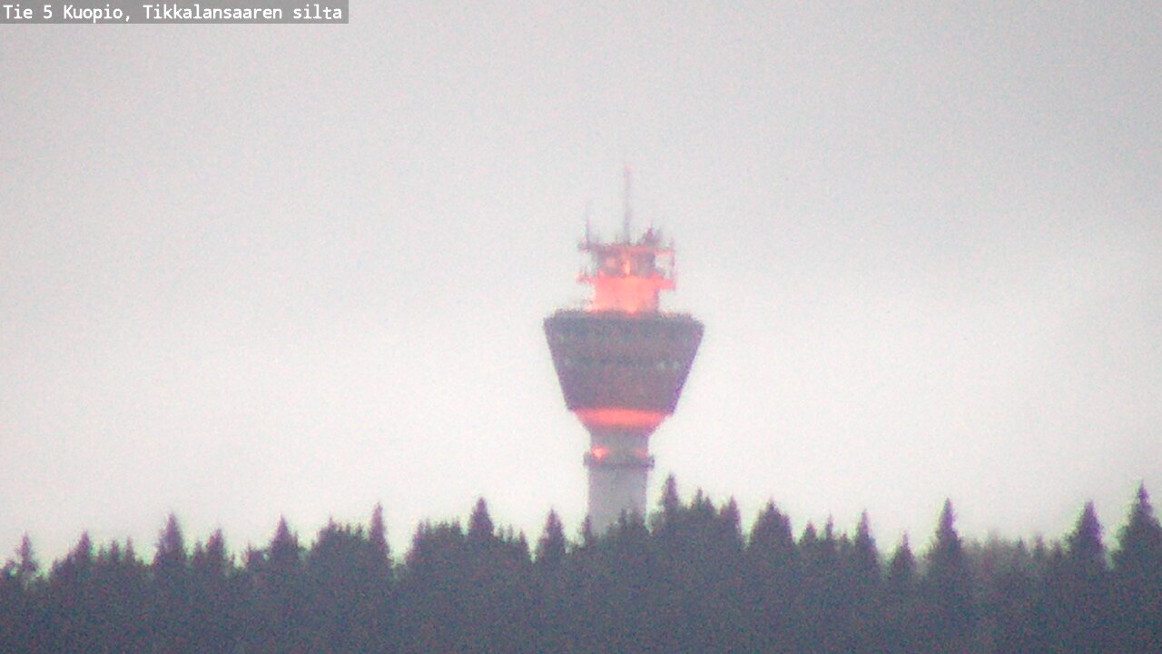 Weather Camera Image Väg 5 Kuopio, Tikkalansaari, Kuopio, Pohjois-Savo