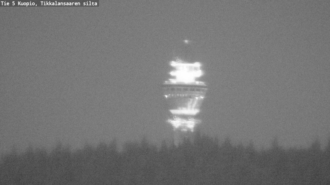 Weather Camera Image Väg 5 Kuopio, Tikkalansaari, Kuopio, Pohjois-Savo