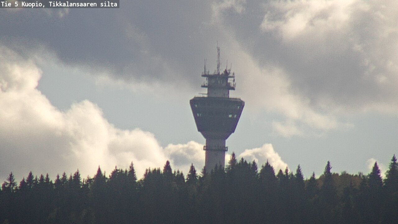 Weather Camera Image Väg 5 Kuopio, Tikkalansaari, Kuopio, Pohjois-Savo