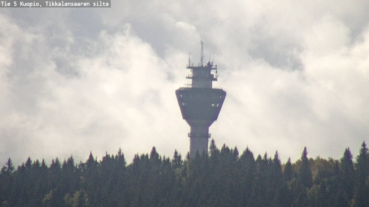 Weather Camera Image Väg 5 Kuopio, Tikkalansaari, Kuopio, Pohjois-Savo